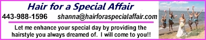 Call 
Shanna for your Bridal Hair Needs!