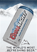 Coors Light - The World's Most Refreshing Beer - Click Here for more info!