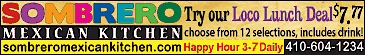 Happy Hour...3pm - 6pm daily! 1/2 Price On All Drinks ...Served in The bar & Dining Room!