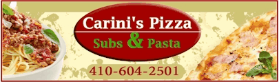 Carinis Pizza & Subs Kent Island - Click Here for our menu and directions!