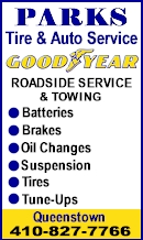 Parks Tire & Auto in Grasonville - Click Here!
