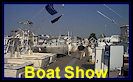 The annual boat show at the Bay Bridge Marina.