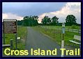 Entrance to the Cross Island Trail on Castle Marina Road....Click to enlarge.