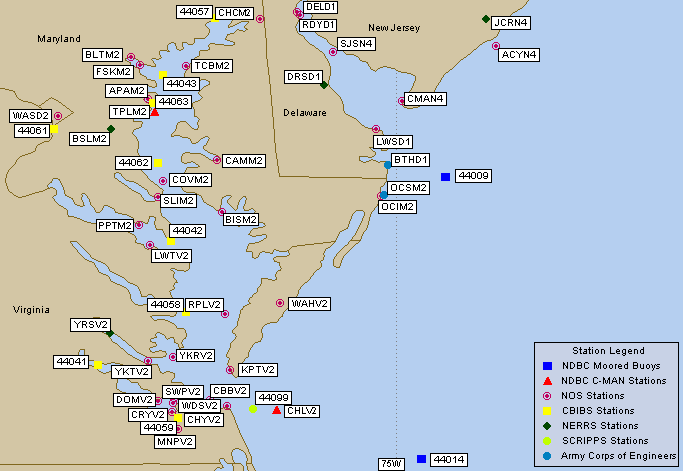 Chesapeake Bay Nautical Charts Online