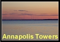 View of the Navy Radio Towers from across the bay on Kent Island....Click to enlarge.