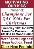 Meet Sports Legends In Person!  Great Food, Open Bar, Huge Auction and More! - click here for more info!